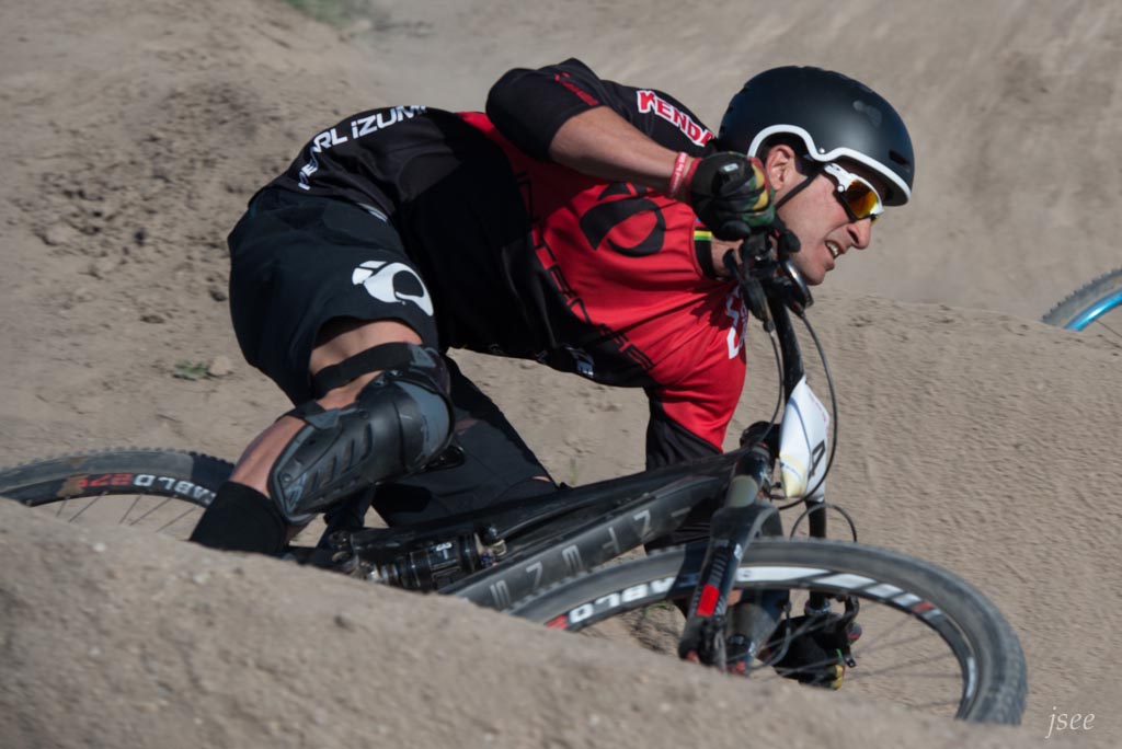 Brian Lopes recently switched from Ibis to Intense. He finished third.